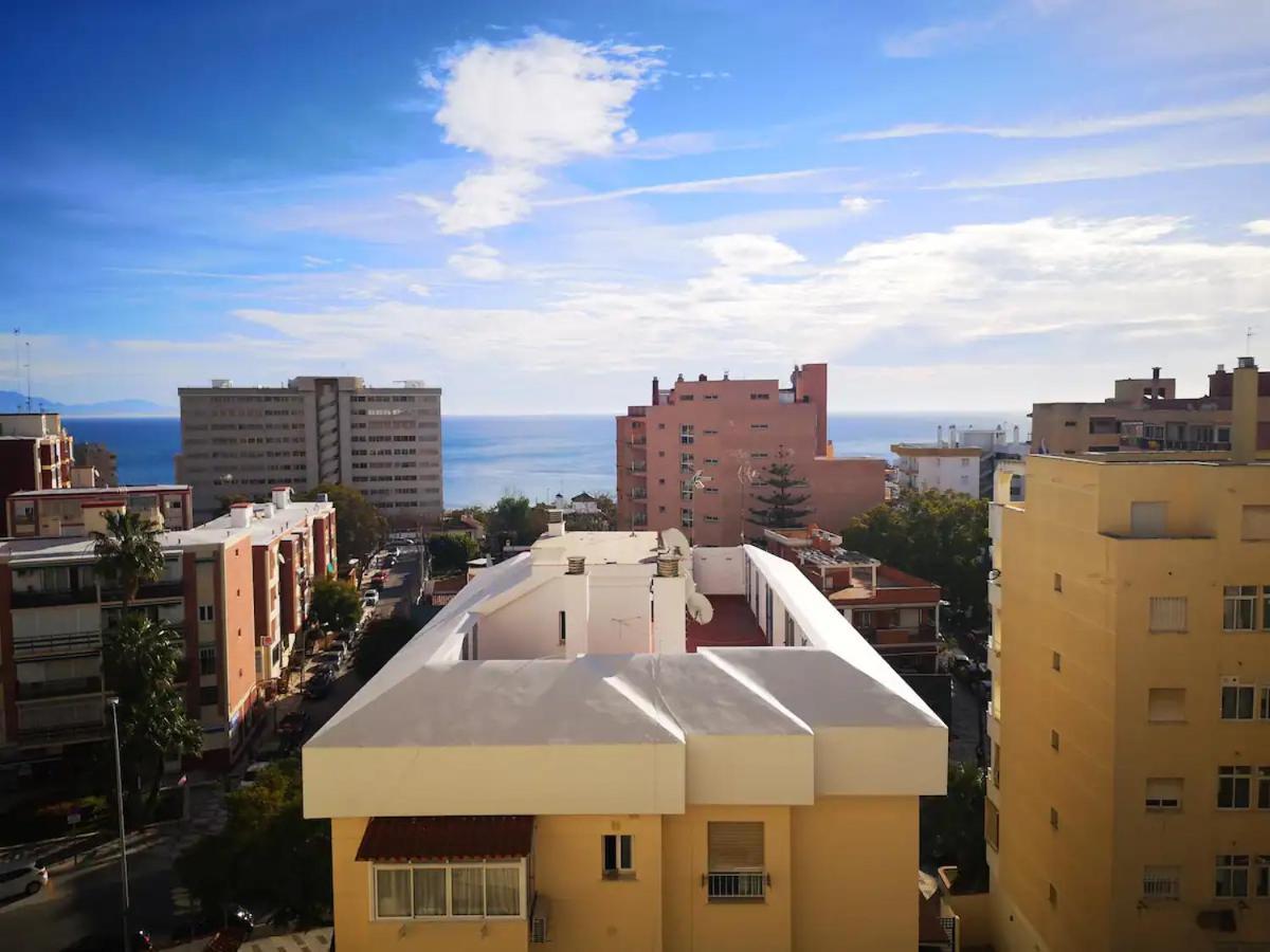 Bonito, Luminoso Y Centrico Apartamento Con Piscina Y Vistas Al Mar Daire Torremolinos Dış mekan fotoğraf